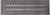 Grey 2' 6" X 8' 2" Runner Silky Bokhara Handmade Wool Rug - Q24841