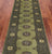 Green 2' 7" X 8' 2" Runner Silky Bokhara Handmade Wool Rug - Q24844