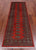 Rust 2' 6" X 8' 0" Runner Silky Bokhara Hand Knotted Wool Rug - Q24845