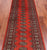 Rust 2' 6" X 8' 0" Runner Silky Bokhara Hand Knotted Wool Rug - Q24845