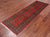 Rust 2' 6" X 8' 0" Runner Silky Bokhara Hand Knotted Wool Rug - Q24845