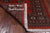 Rust 2' 6" X 8' 0" Runner Silky Bokhara Hand Knotted Wool Rug - Q24845