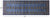 Blue 2' 6" X 8' 2" Runner Silky Bokhara Hand-Knotted Wool Rug - Q24846