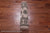 Beige 2' 7" X 9' 1" Runner Silky Bokhara Hand Knotted Wool Rug - Q24848