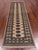 Beige 2' 7" X 9' 1" Runner Silky Bokhara Hand Knotted Wool Rug - Q24848