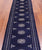 Navy Blue 2' 6" X 10' 0" Silky Bokhara Handmade Wool Runner Rug - Q24859