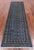 Blue 2' 6" X 9' 10" Silky Bokhara Handmade Wool Runner Rug - Q24860