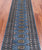Blue 2' 6" X 9' 10" Silky Bokhara Handmade Wool Runner Rug - Q24860