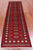 Red 2' 7" X 9' 6" Silky Bokhara Hand Knotted Wool Runner Rug - Q24862