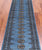 Blue 2' 7" X 9' 11" Silky Bokhara Handmade Wool Runner Rug - Q24864