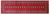 Red 2' 7" X 9' 11" Runner Silky Bokhara Handmade Wool Rug - Q24865