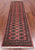 Pink 2' 7" X 9' 10" Silky Bokhara Hand-Knotted Wool Runner Rug - Q23899