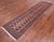 Pink 2' 7" X 9' 10" Silky Bokhara Hand-Knotted Wool Runner Rug - Q23899