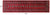Red 2' 6" X 9' 9" Silky Bokhara Hand Knotted Wool Runner Rug - Q24867