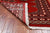 Red 2' 6" X 10' 0" Runner Silky Bokhara Handmade Wool Rug - Q24868