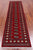 Red 2' 7" X 10' 1" Silky Bokhara Hand Knotted Wool Runner Rug - Q24872