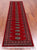 Red 2' 6" X 9' 10" Silky Bokhara Handmade Wool Runner Rug - Q24876