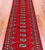 Red 2' 6" X 9' 10" Silky Bokhara Handmade Wool Runner Rug - Q24876