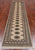 Ivory 2' 7" X 9' 10" Runner Silky Bokhara Hand Knotted Wool Rug - Q24877