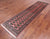Pink 2' 8" X 10' 2" Runner Silky Bokhara Handmade Wool Rug - Q24887