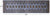 Grey 2' 7" X 9' 9" Silky Bokhara Hand-Knotted Wool Runner Rug - Q24888