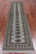 Grey 2' 7" X 10' 6" Silky Bokhara Hand-Knotted Wool Runner Rug - Q24889