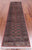 Pink 2' 6" X 10' 1" Runner Silky Bokhara Handmade Wool Rug - Q24892
