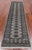 Grey 2' 6" X 10' 3" Silky Bokhara Hand-Knotted Wool Runner Rug - Q24893