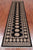 Black 2' 7" X 10' 1" Silky Bokhara Hand-Knotted Wool Runner Rug - Q24894
