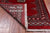 Red 2' 6" X 12' 0" Runner Silky Bokhara Handmade Wool Rug - Q24908