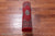 Red 2' 6" X 12' 0" Runner Silky Bokhara Handmade Wool Rug - Q24908