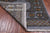 Grey 2' 6" X 11' 4" Runner Silky Bokhara Hand Knotted Wool Rug - Q24909