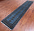 Blue 2' 5" X 12' 5" Silky Bokhara Hand-Knotted Wool Runner Rug - Q24912