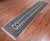 Grey 2' 6" X 12' 1" Runner Silky Bokhara Hand Knotted Wool Rug - Q24917