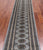 Grey 2' 7" X 12' 5" Silky Bokhara Hand-Knotted Wool Runner Rug - Q24919