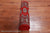 Red 2' 6" X 14' 3" Silky Bokhara Handmade Wool Runner Rug - Q24927