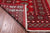 Red 2' 7" X 13' 9" Runner Silky Bokhara Handmade Wool Rug - Q24931