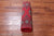 Red 2' 6" X 14' 5" Silky Bokhara Hand-Knotted Wool Runner Rug - Q24937
