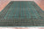 Green 9' 3" X 11' 9" Silky Bokhara Handmade Wool Rug - Q24949