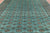 Green 9' 3" X 11' 9" Silky Bokhara Handmade Wool Rug - Q24949