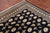 Black 9' 2" X 12' 2" Silky Bokhara Hand Knotted Wool Rug - Q24952