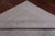 Silver 8' 2" X 9' 11" Turkish Oushak Washed Out Hand-Knotted Wool Rug - Q24956