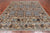 Grey 7' 11" X 9' 11" Fine Turkmen Ersari Handmade Rug - Q24958
