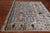 Grey 7' 11" X 9' 11" Fine Turkmen Ersari Handmade Rug - Q24958