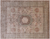 Green 7' 10" X 9' 10" Geometric Mamluk Handmade Wool Rug - Q24962