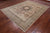 Green 7' 10" X 9' 10" Geometric Mamluk Handmade Wool Rug - Q24962