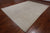 Ivory 8' 8" X 11' 7" Turkish Oushak Washed Out Handmade Wool Rug - Q24966