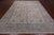 Ivory 8' 9" X 12' 5" Turkish Oushak Washed Out Hand Knotted Wool Rug - Q24967