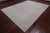 Ivory 8' 9" X 11' 7" Turkish Oushak Washed Out Hand Knotted Wool Rug - Q24971