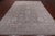 Grey 8' 11" X 11' 11" Turkish Oushak Washed Out Hand Knotted Wool Rug - Q24972